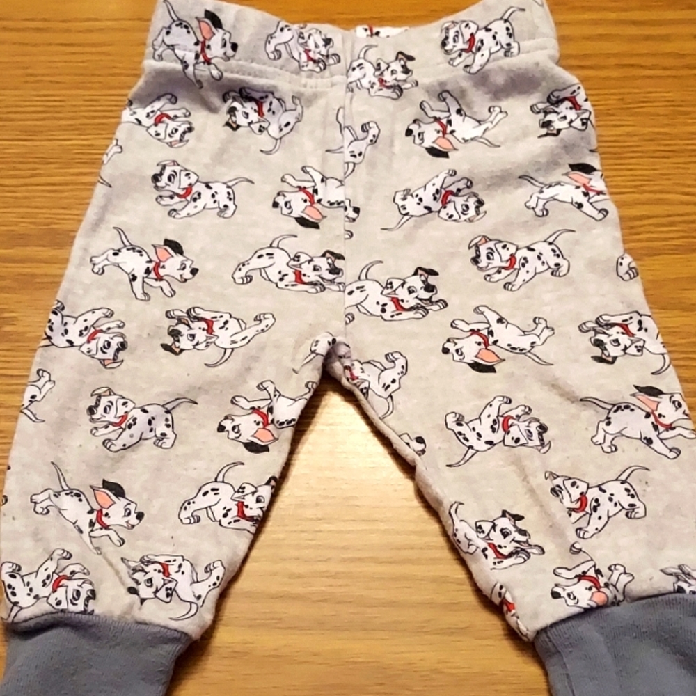 Disney 101 Dalmatians pants 6-9 mos
